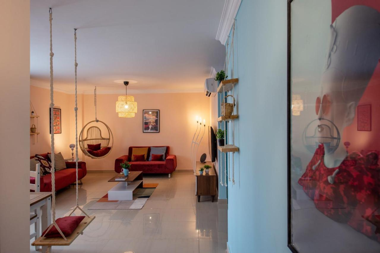 The 2Bdr Compelling Condo 5 Min To Cai Airport ไคโร ภายนอก รูปภาพ